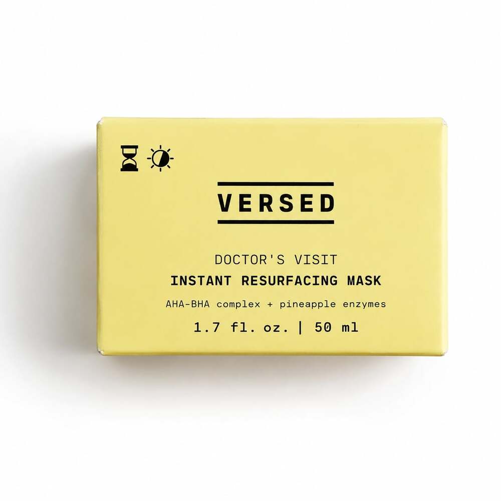 Versed Doctor’s Visit Instant Resurfacing Mask 1.7 oz 50ml AHA BHA New Sealed